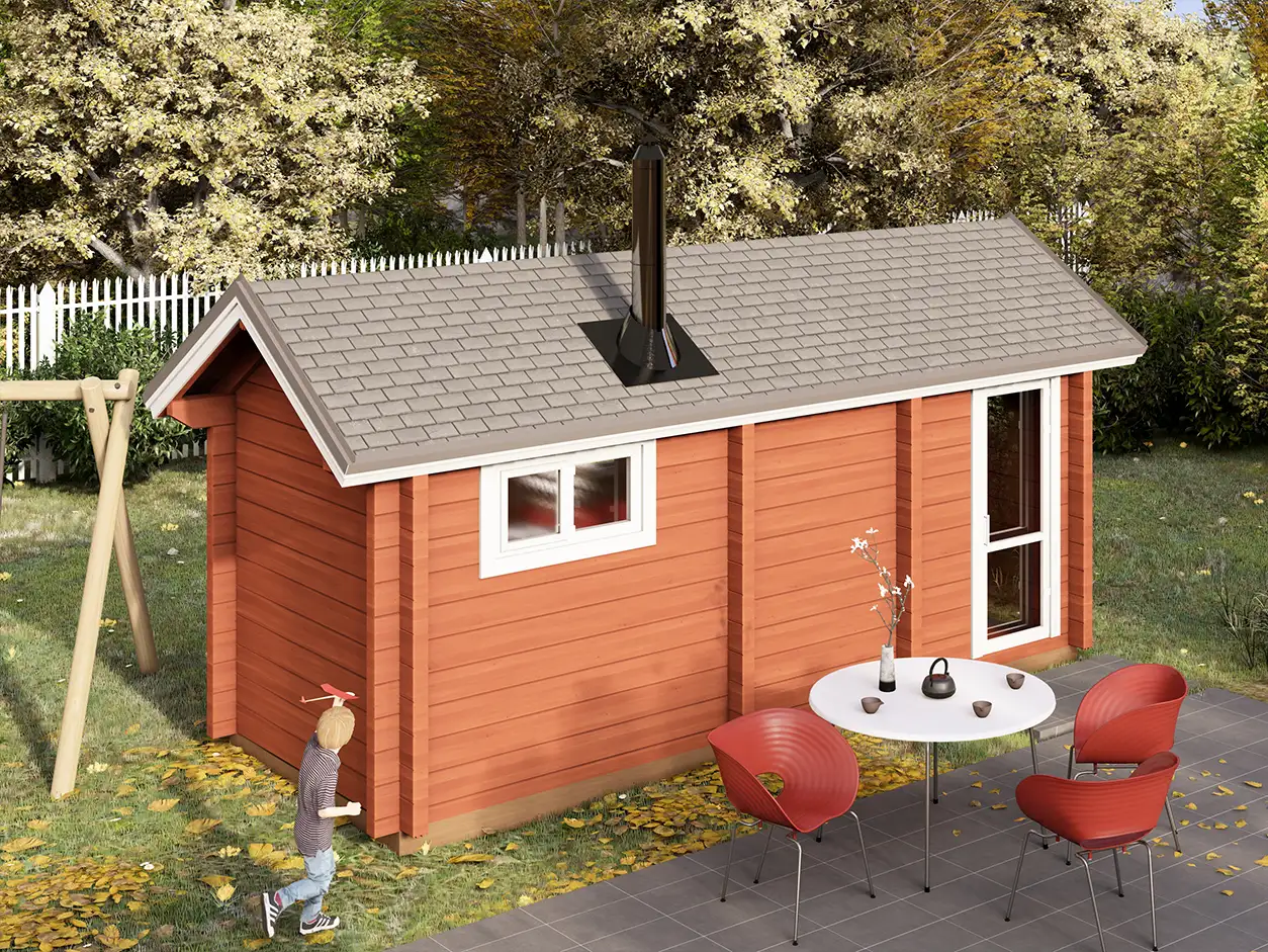 Мобильная баня 6x2.4