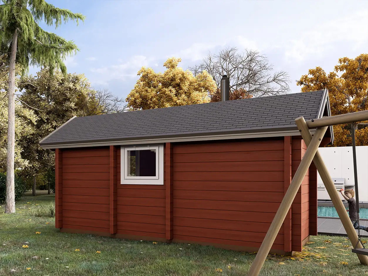 Мобильная баня 6x2.4